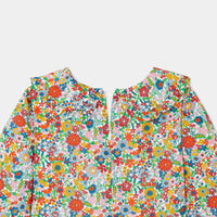 0 QTY / BLANC/MULTICO PAP ROBE MICHA