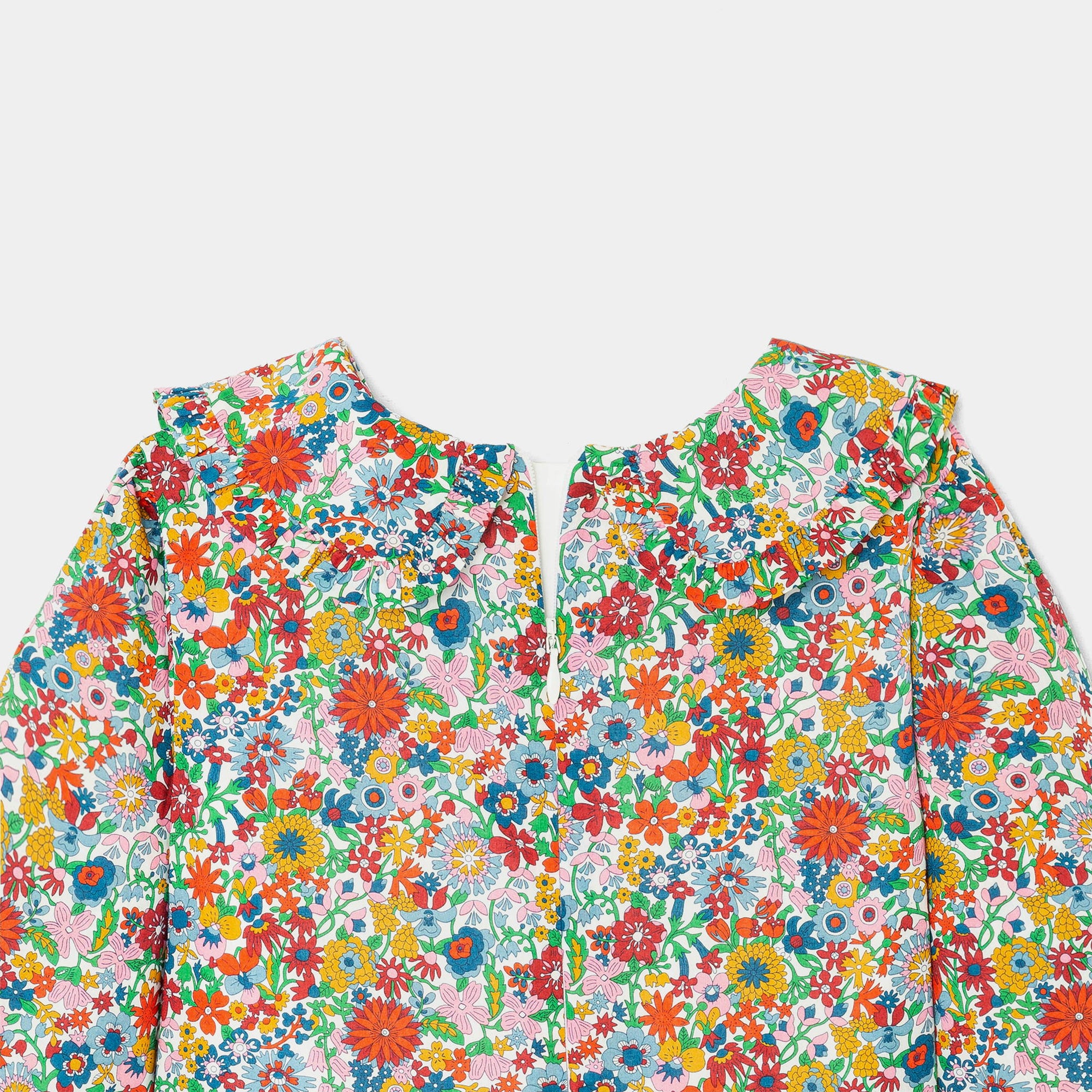 0 QTY / BLANC/MULTICO PAP ROBE MICHA
