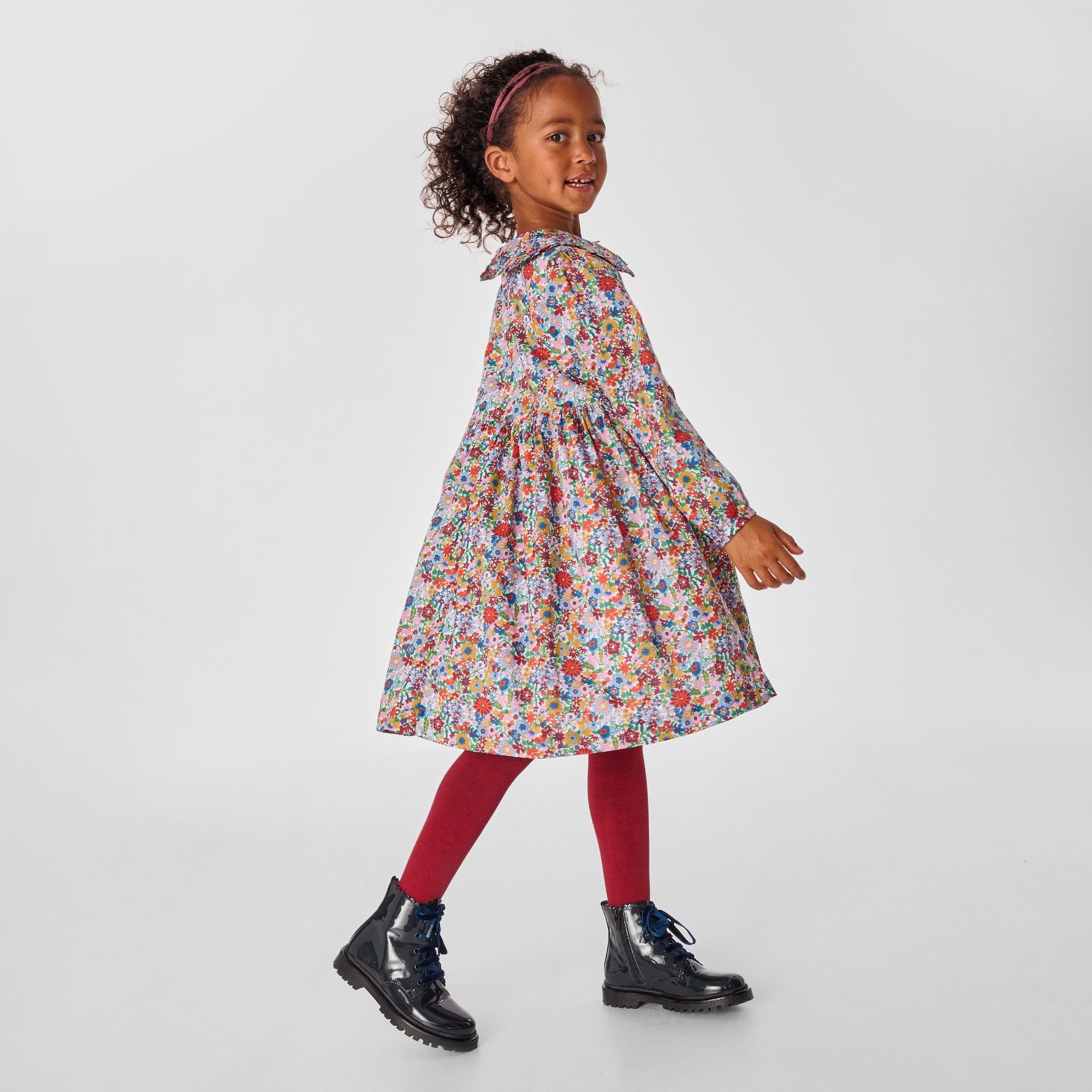 0 QTY / BLANC/MULTICO PAP ROBE MICHA