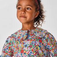 0 QTY / BLANC/MULTICO PAP ROBE MICHA