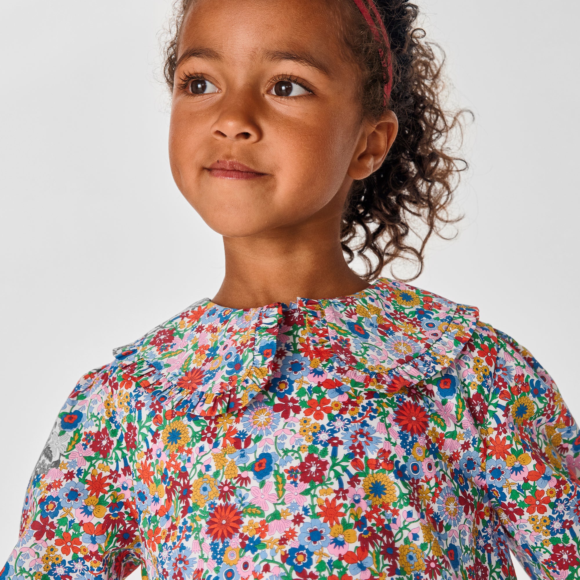 0 QTY / BLANC/MULTICO PAP ROBE MICHA