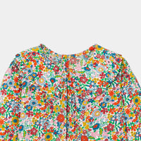 0 QTY / BLANC/MULTICO PAP TUNIQUE / BLOUSE MIREILLE