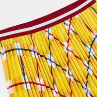 15 QTY / JAUNE/MULTICO PAP JUPE MAJORETTE