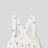 14 QTY / BLANC  PAP COMBINAISON/ BLOOMER MARIELLE