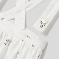 14 QTY / BLANC  PAP COMBINAISON/ BLOOMER MARIELLE