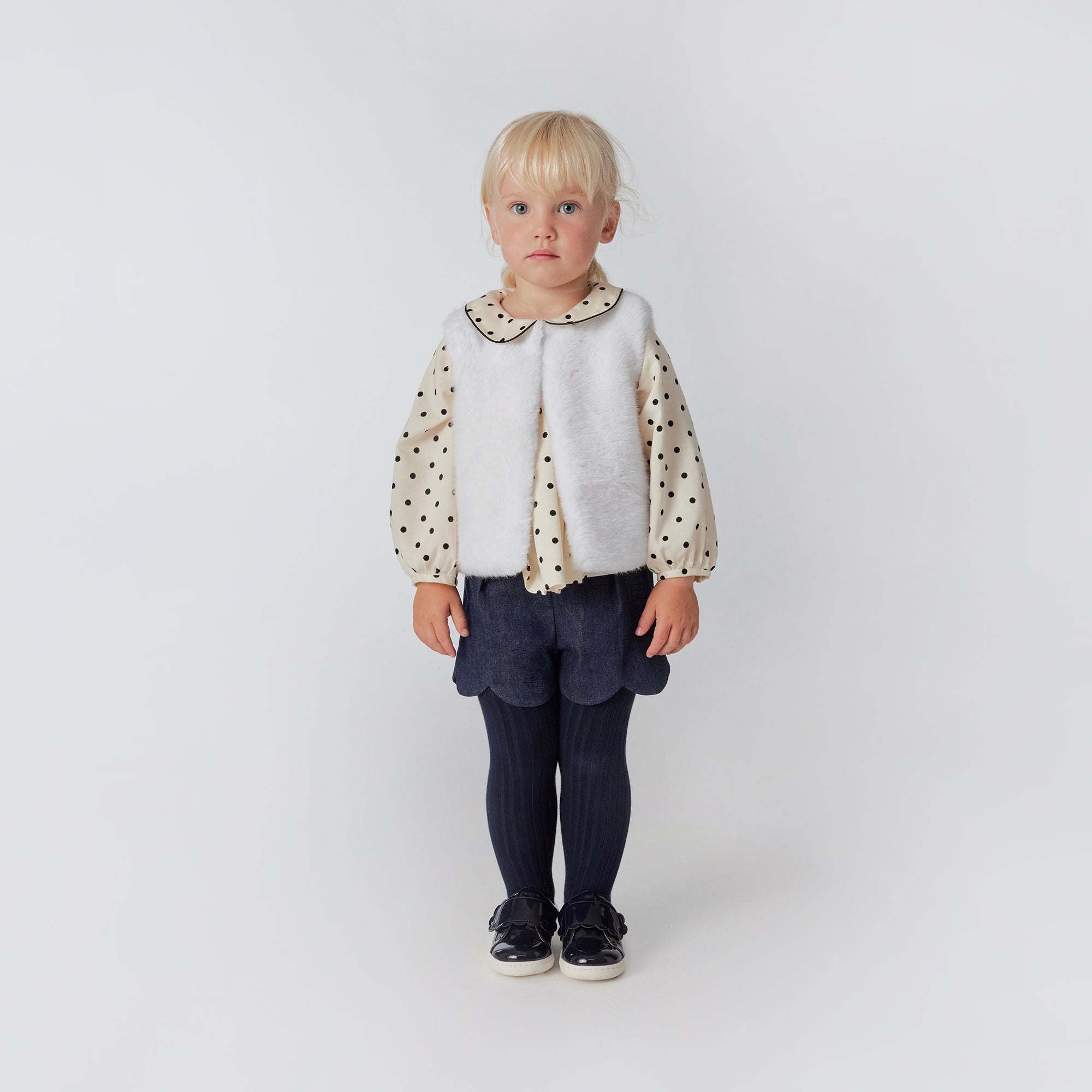 3 QTY / BLANC DOUX  PAP GILET / CARDIGAN MEVALIER
