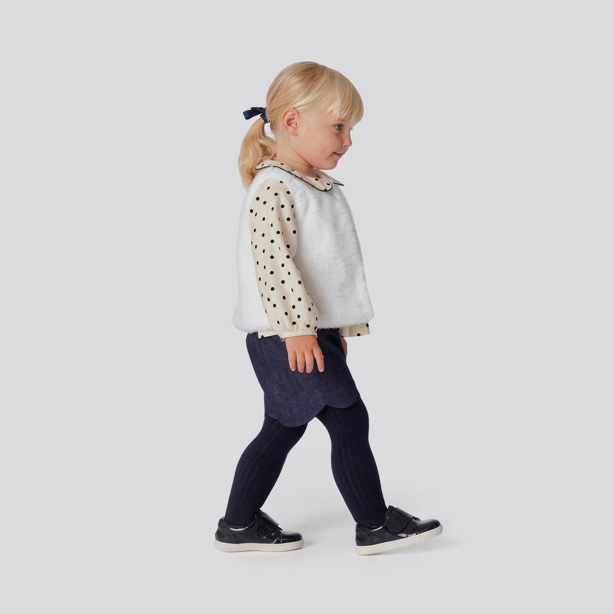 3 QTY / BLANC DOUX  PAP GILET / CARDIGAN MEVALIER