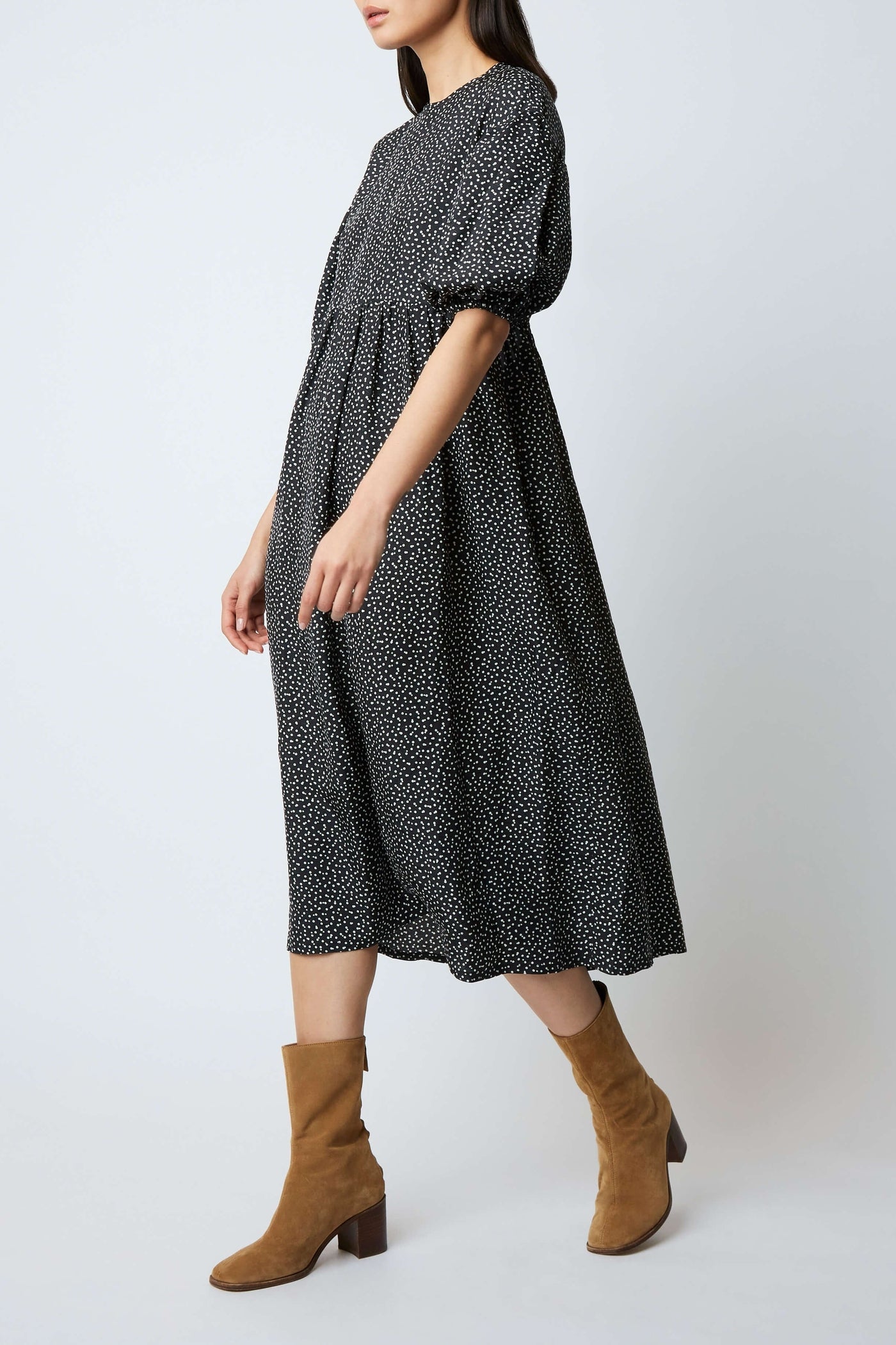 Robe longue Tams Tic Tac - Noir