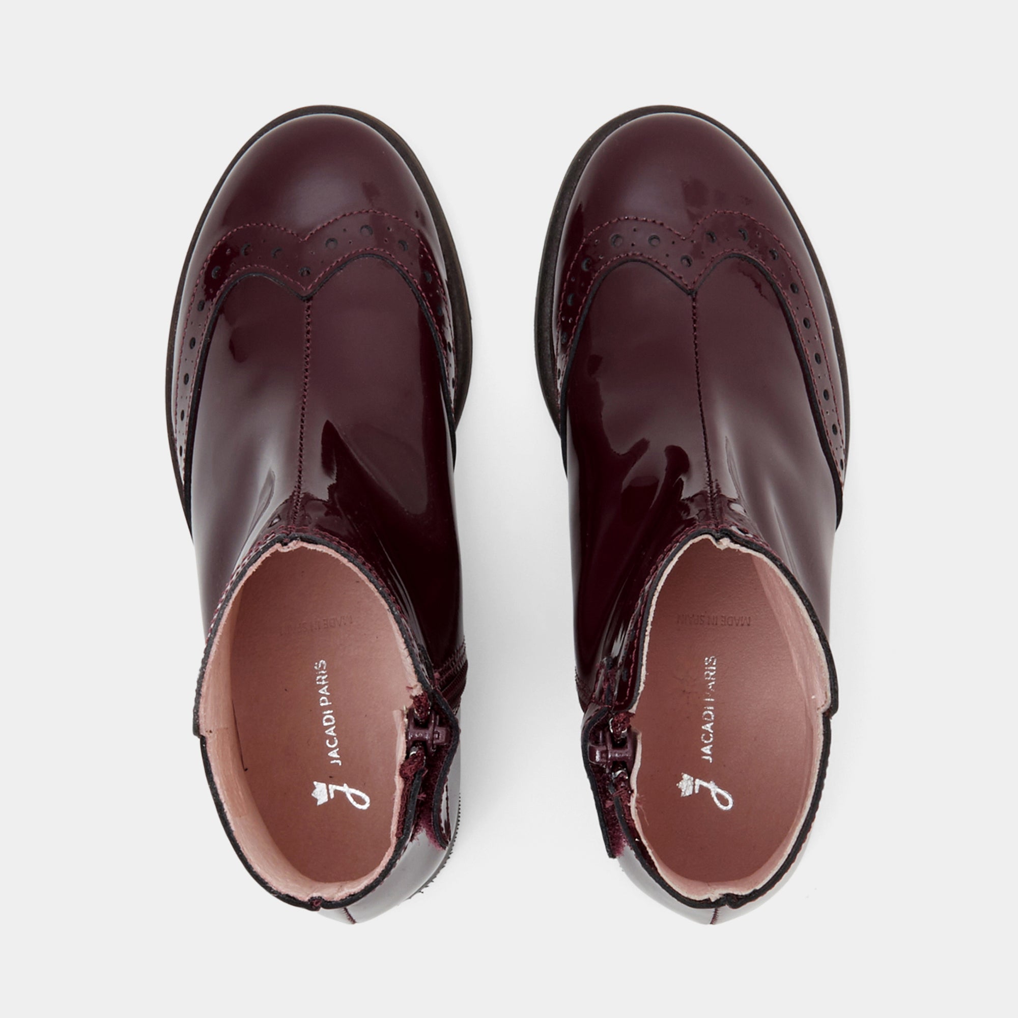 10 QTY / BORDEAUX CHAUSSURES CUIR ALICE