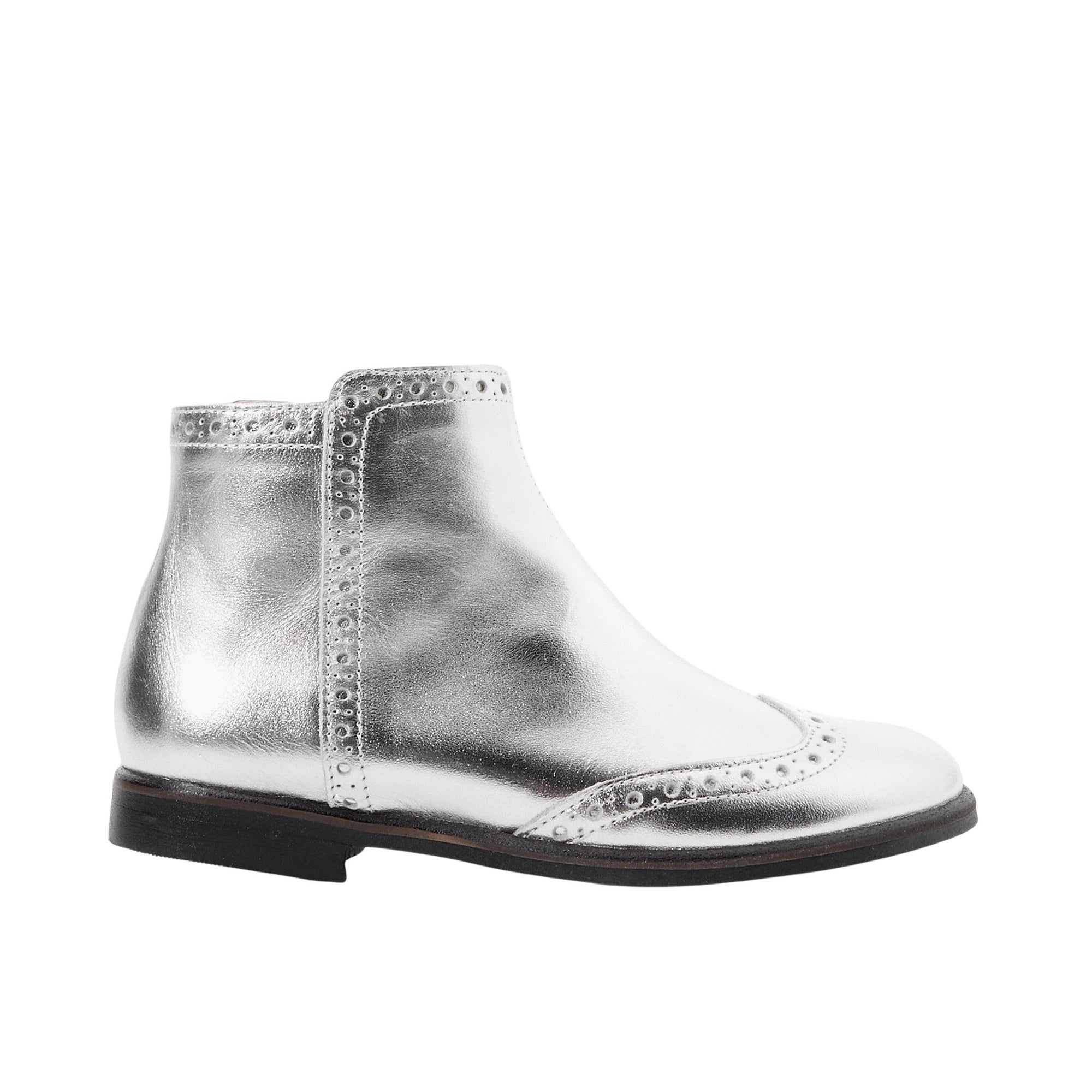 1 QTY / ARGENT CHAUSSURES CUIR ALICE