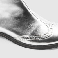 1 QTY / ARGENT CHAUSSURES CUIR ALICE