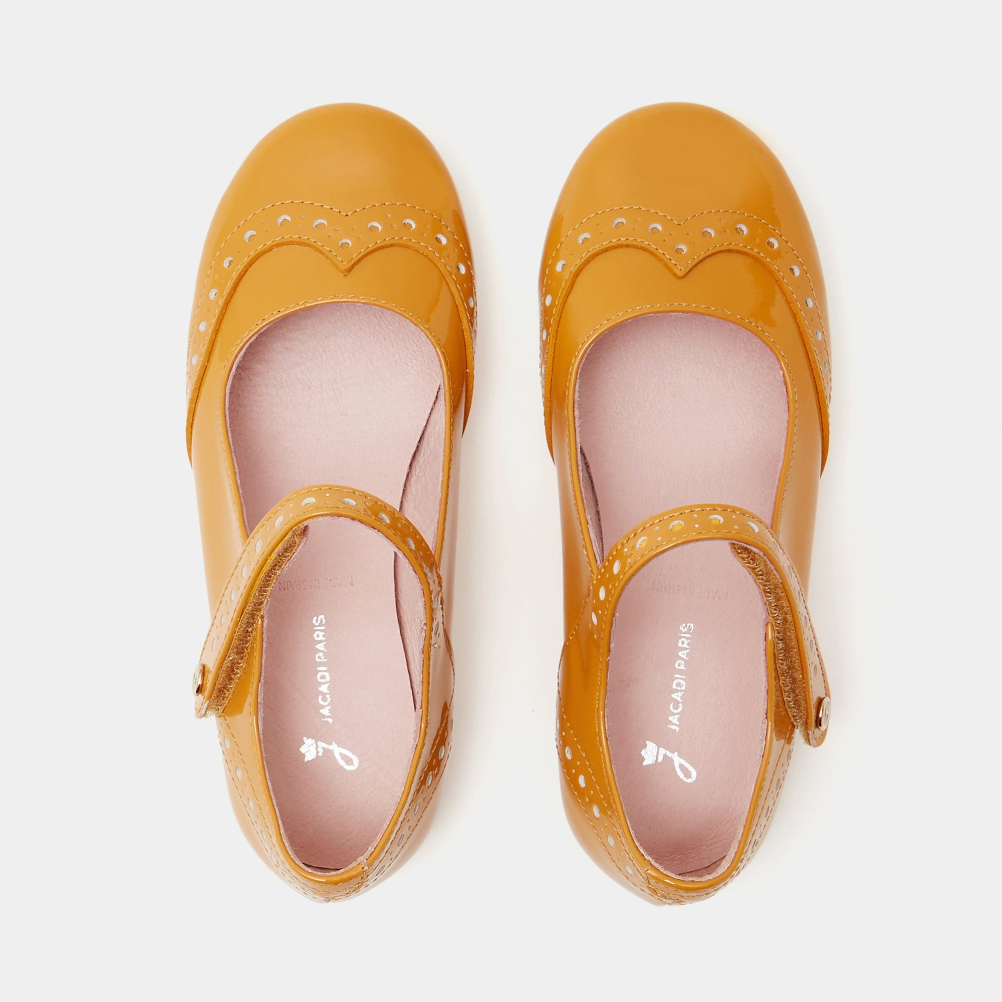 39 QTY / JAUNE VIF CHAUSSURES CUIR ALMA COL