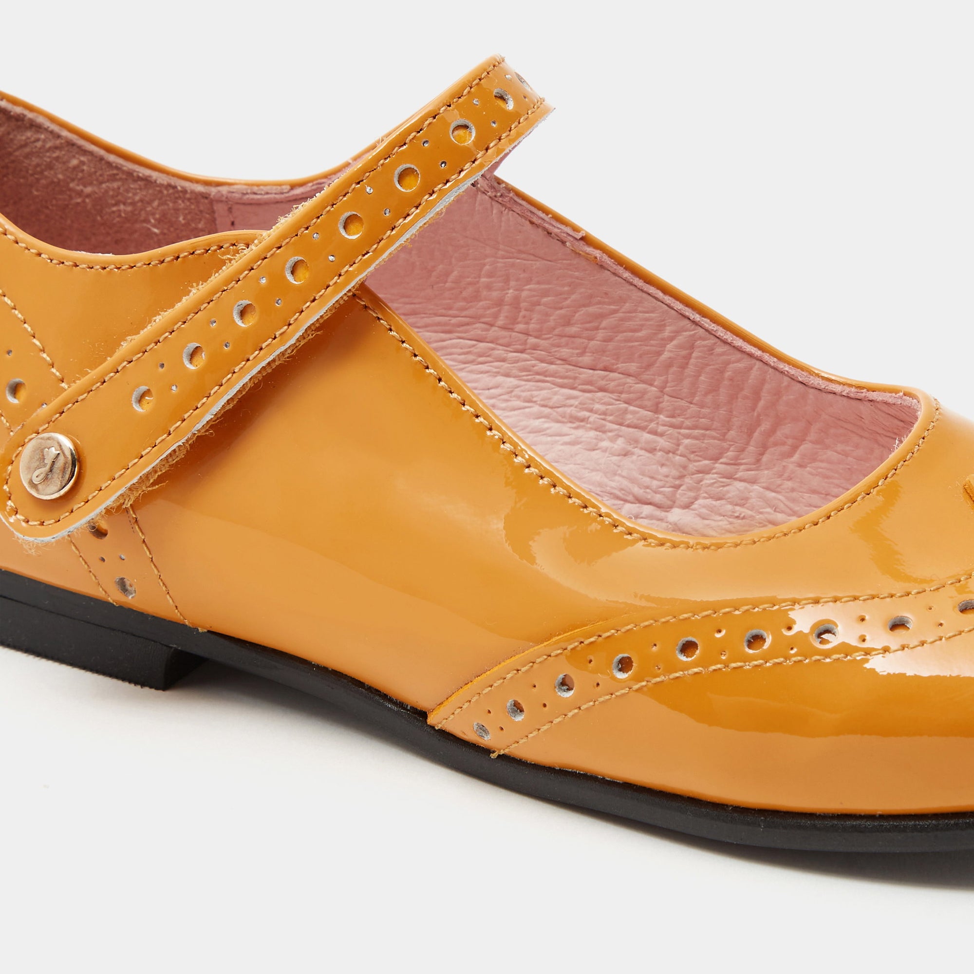 39 QTY / JAUNE VIF CHAUSSURES CUIR ALMA COL
