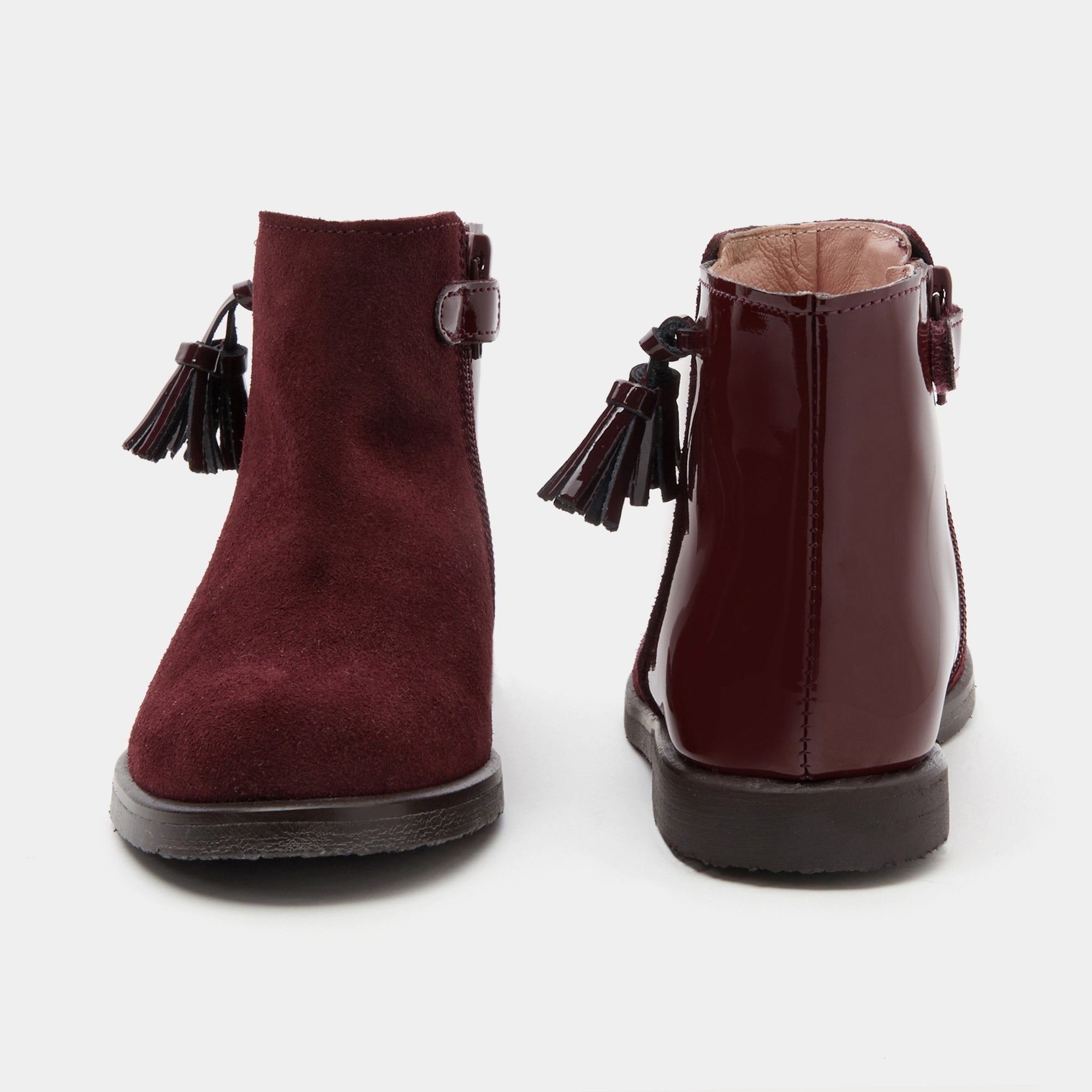 25 QTY / BORDEAUX CHAUSSURES CUIR BERANGERE