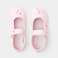 16 QTY / ROSE CHAUSSURES TOILE BICHE