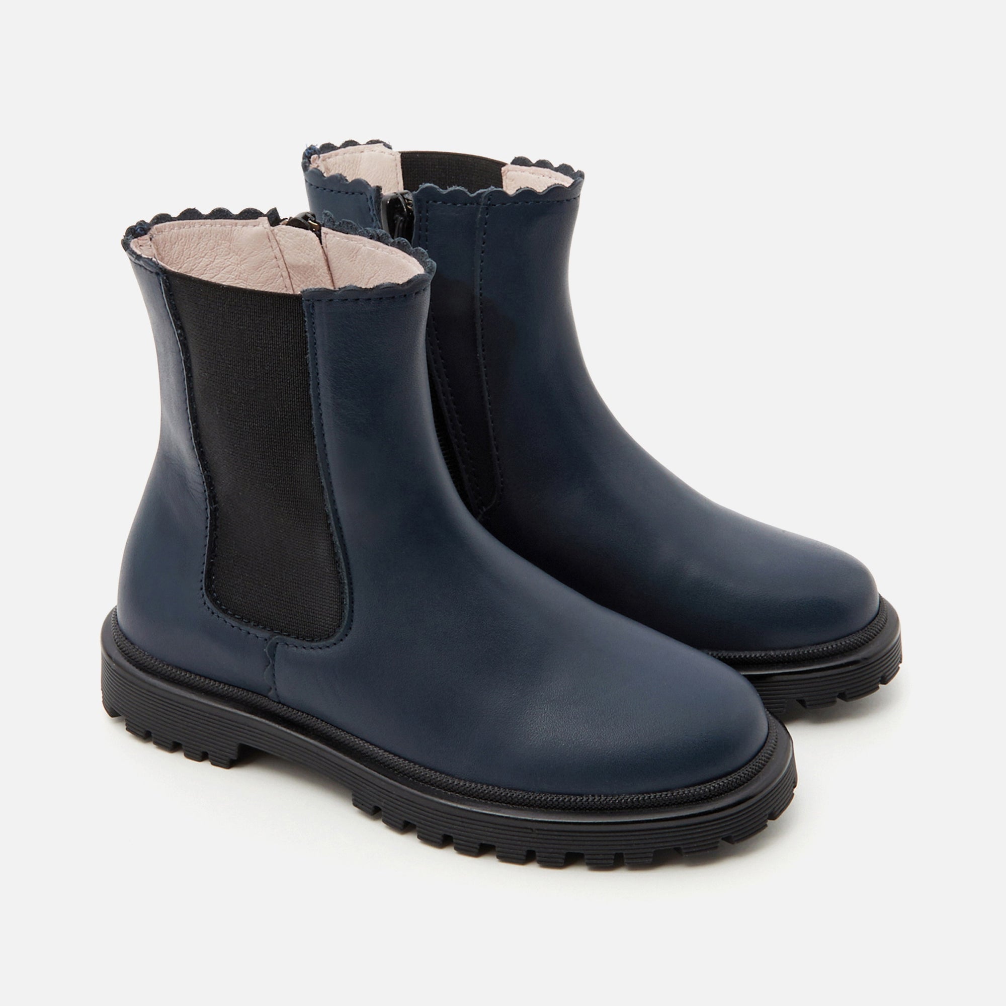 0 QTY / MARINE JACADI CHAUSSURES CUIR BRONX