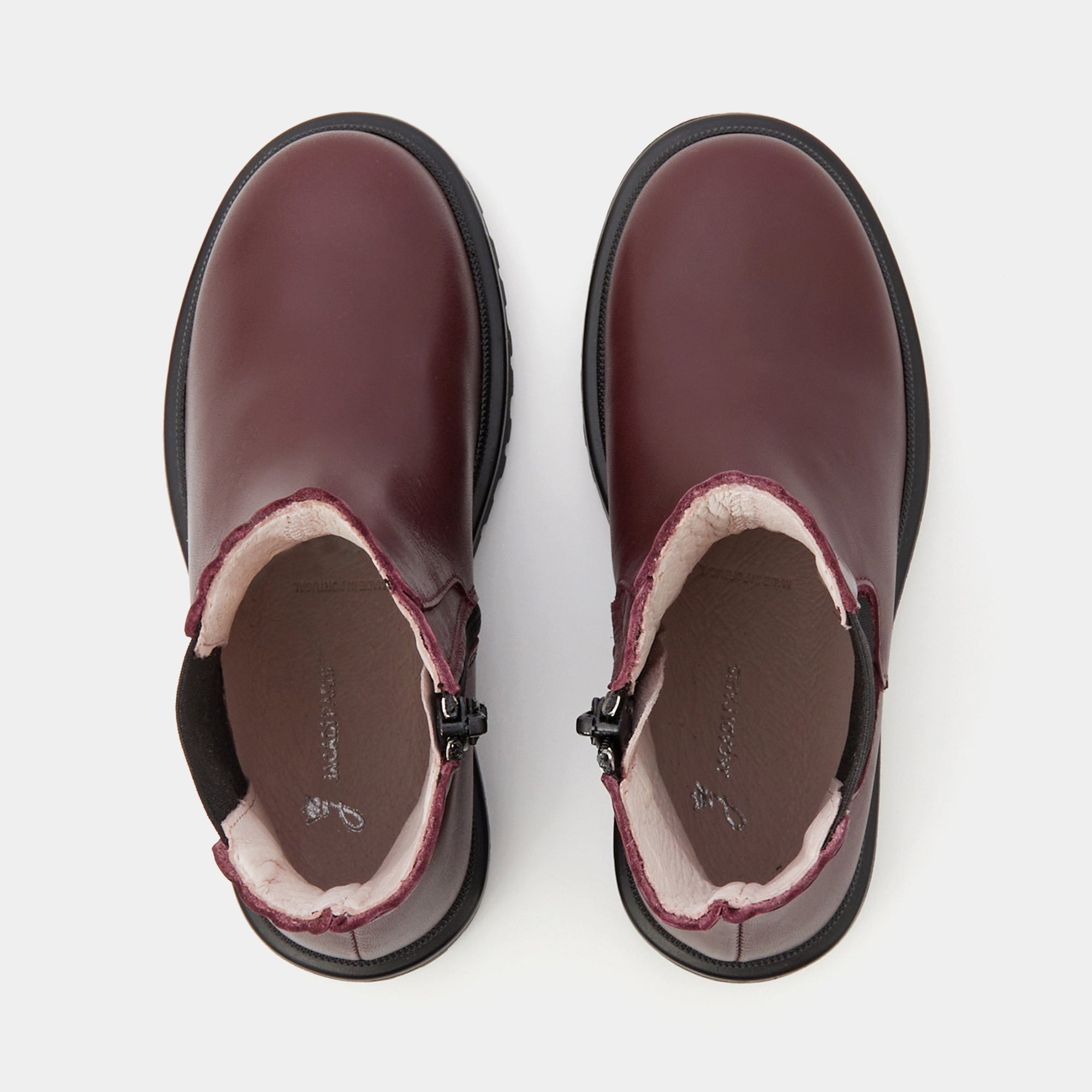 180 QTY / BORDEAUX CHAUSSURES CUIR BRONX