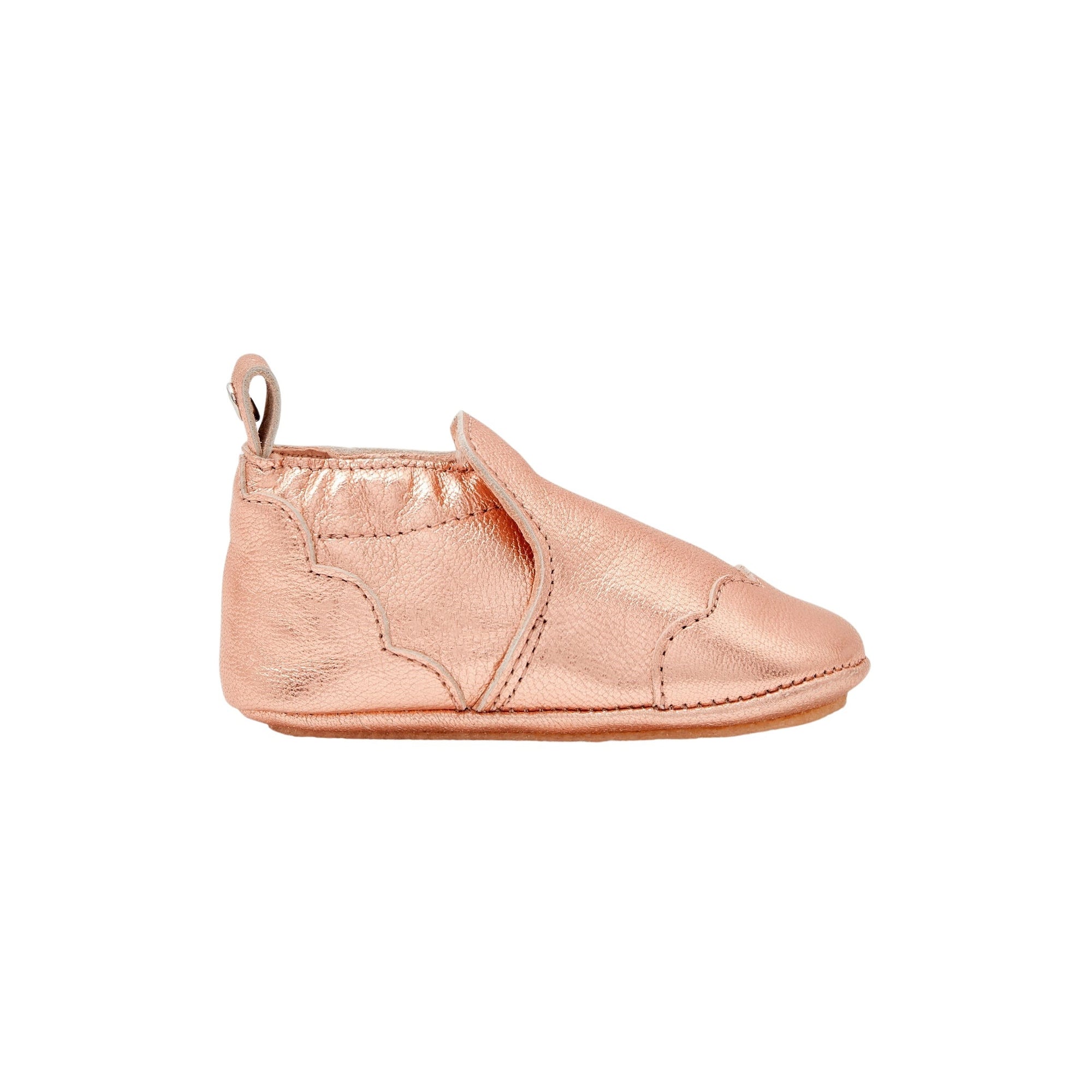 3 QTY / OR ROSE CHAUSSURES TOILE BRIOCHE