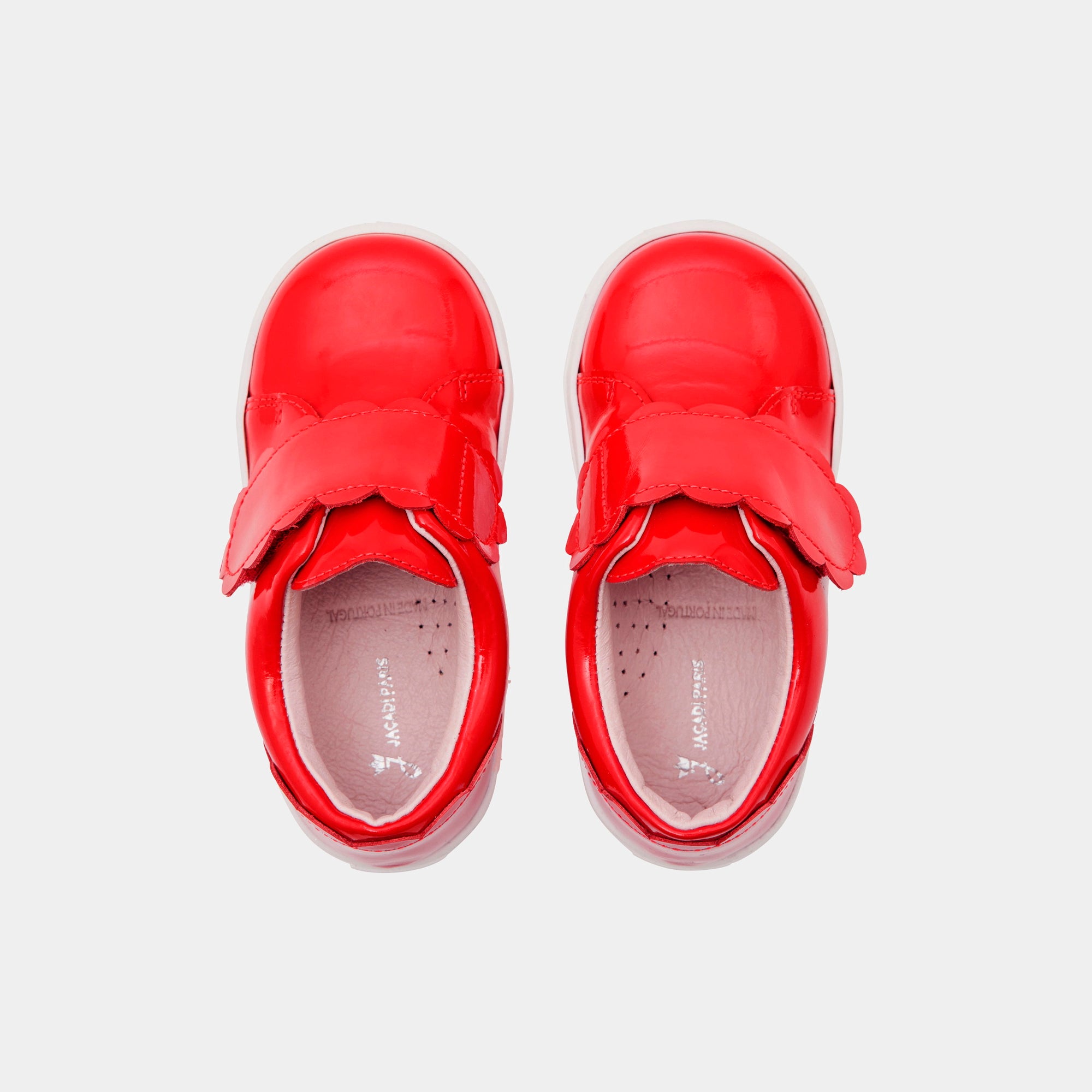 0 QTY / ROUGE JACADI CHAUSSURES CUIR ALOUETTE