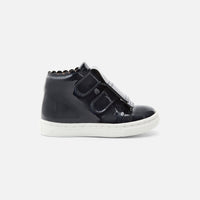 6 QTY / MARINE JACADI CHAUSSURES CUIR BAVETTE