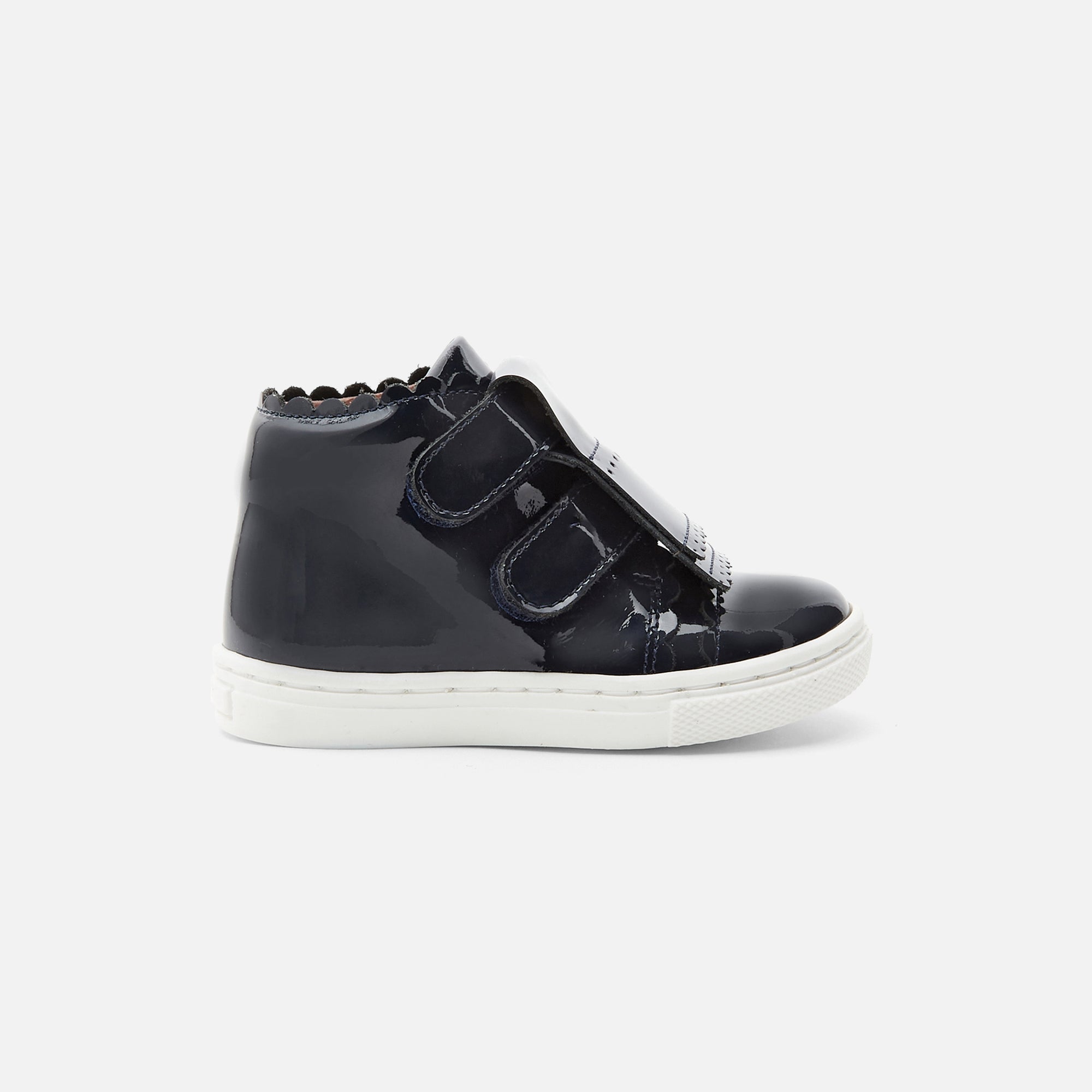 6 QTY / MARINE JACADI CHAUSSURES CUIR BAVETTE