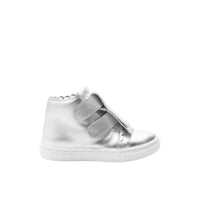 26 QTY / ARGENT CHAUSSURES CUIR BAVETTE