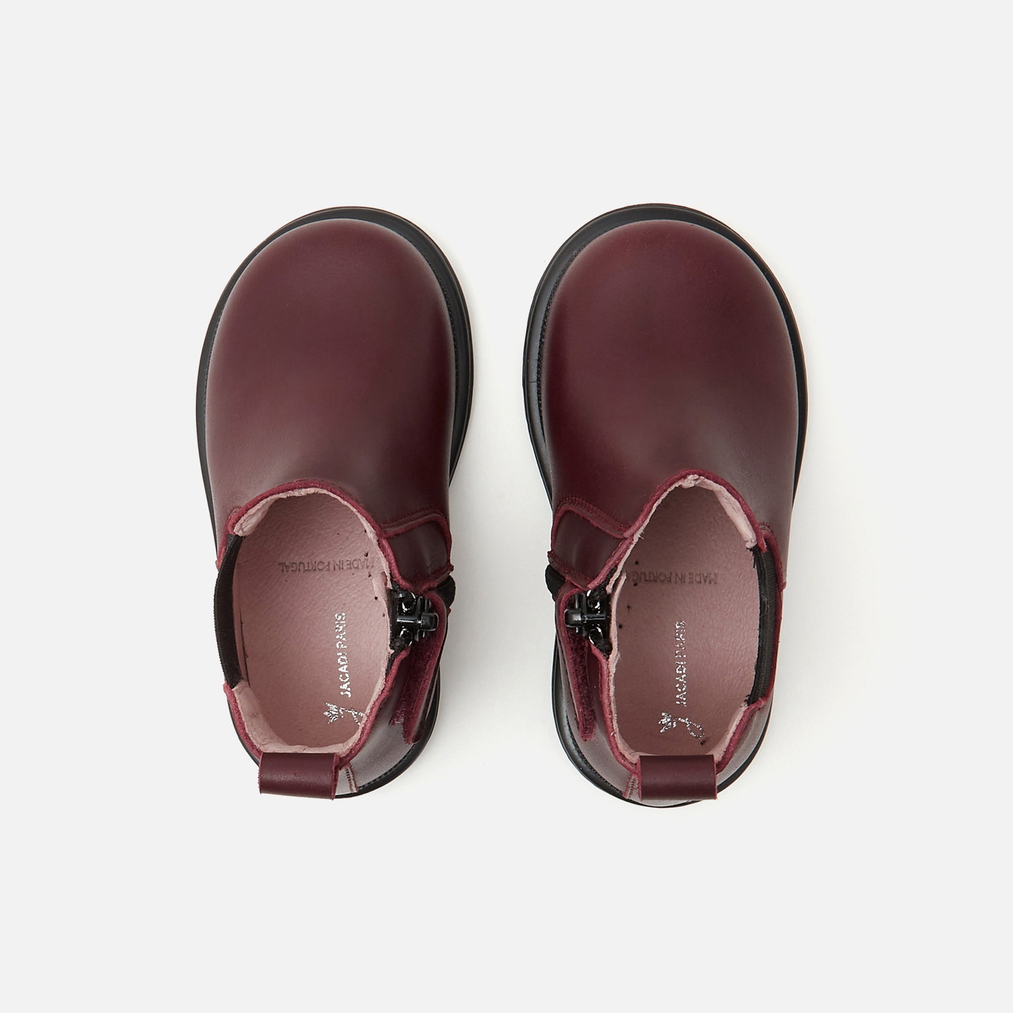 25 QTY / BORDEAUX CHAUSSURES CUIR BELLA