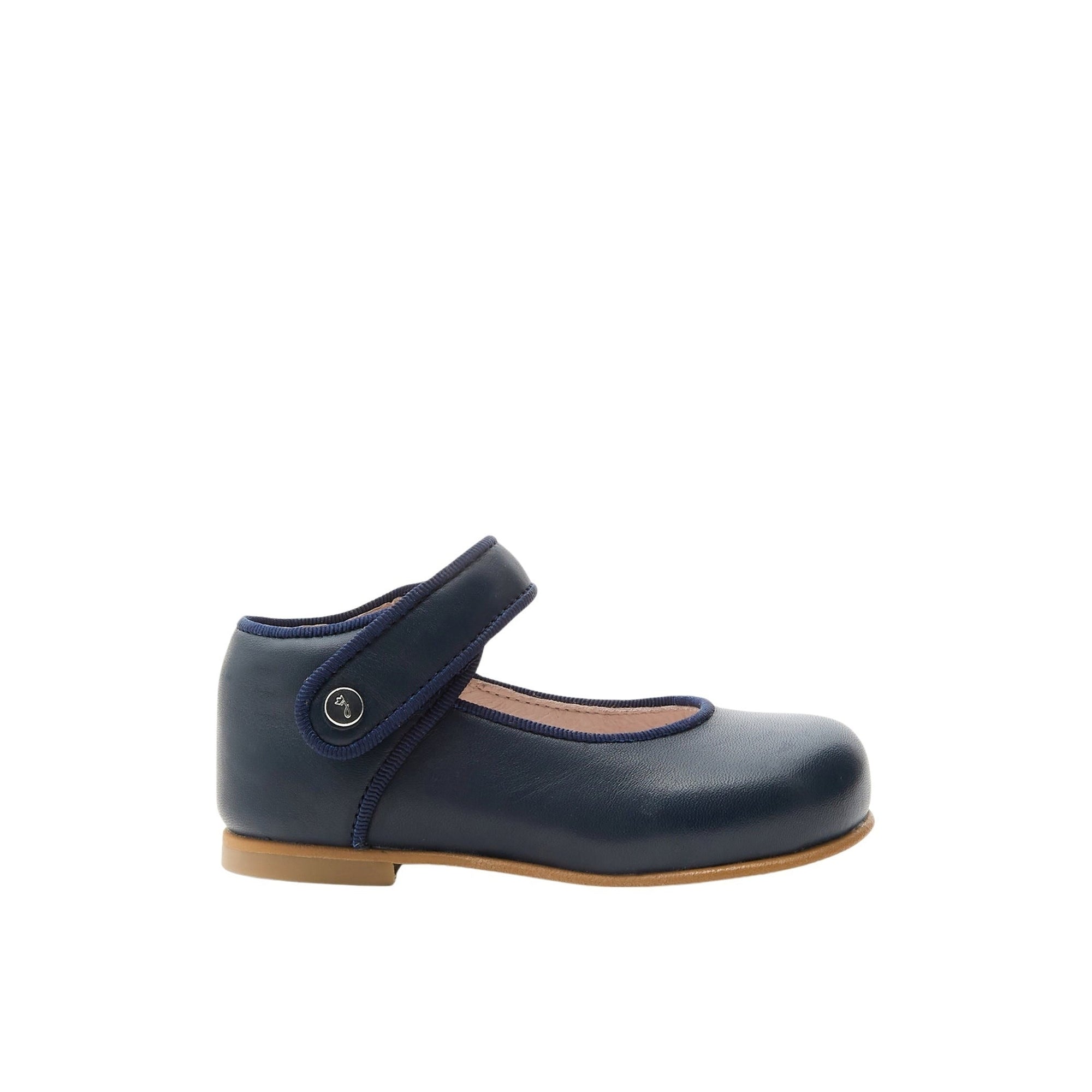 0 QTY / MARINE JACADI CHAUSSURES CUIR FANELLE