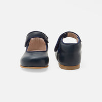 0 QTY / MARINE JACADI CHAUSSURES CUIR FANELLE