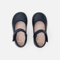 0 QTY / MARINE JACADI CHAUSSURES CUIR FANELLE