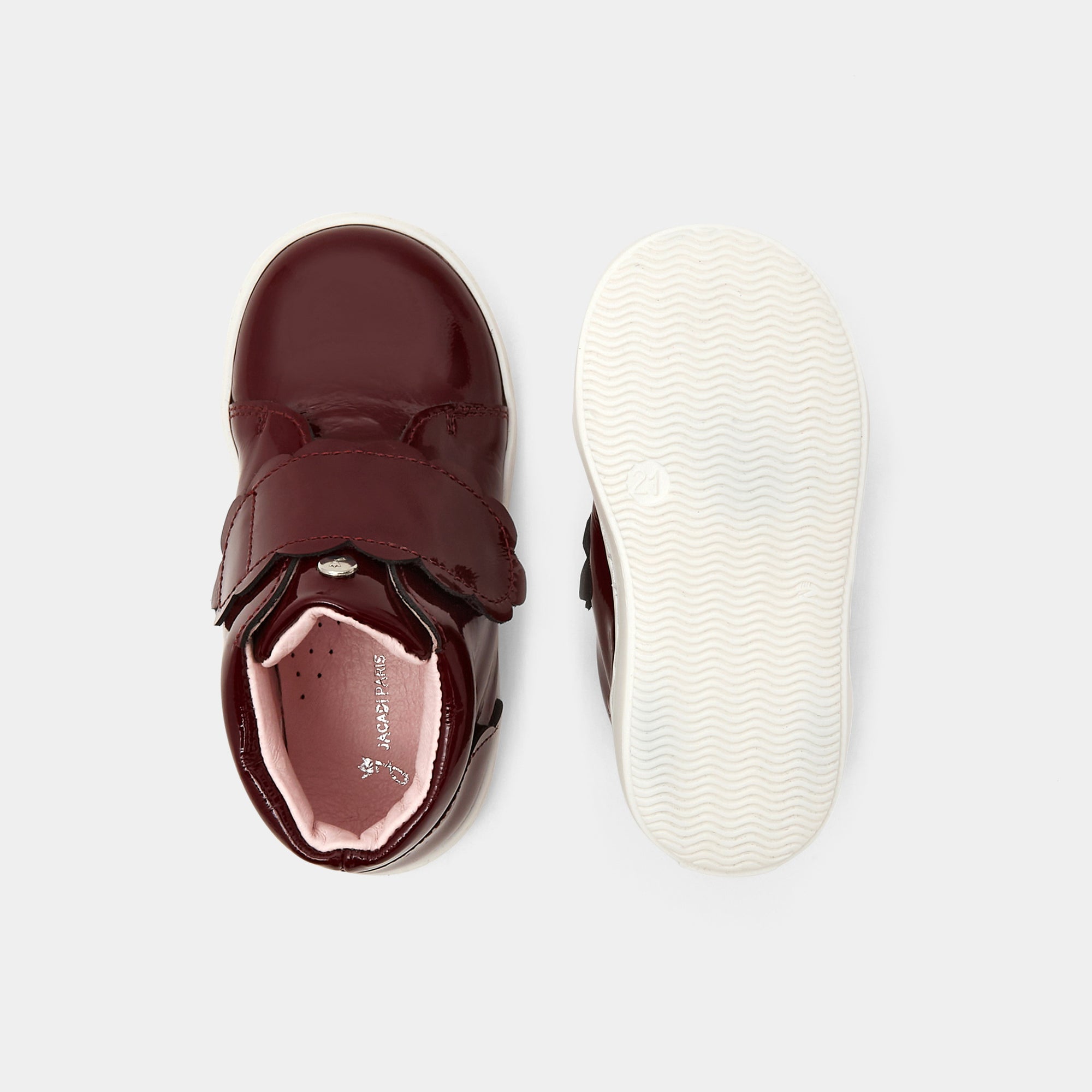 21 QTY / BORDEAUX CHAUSSURES CUIR FAUVETTE