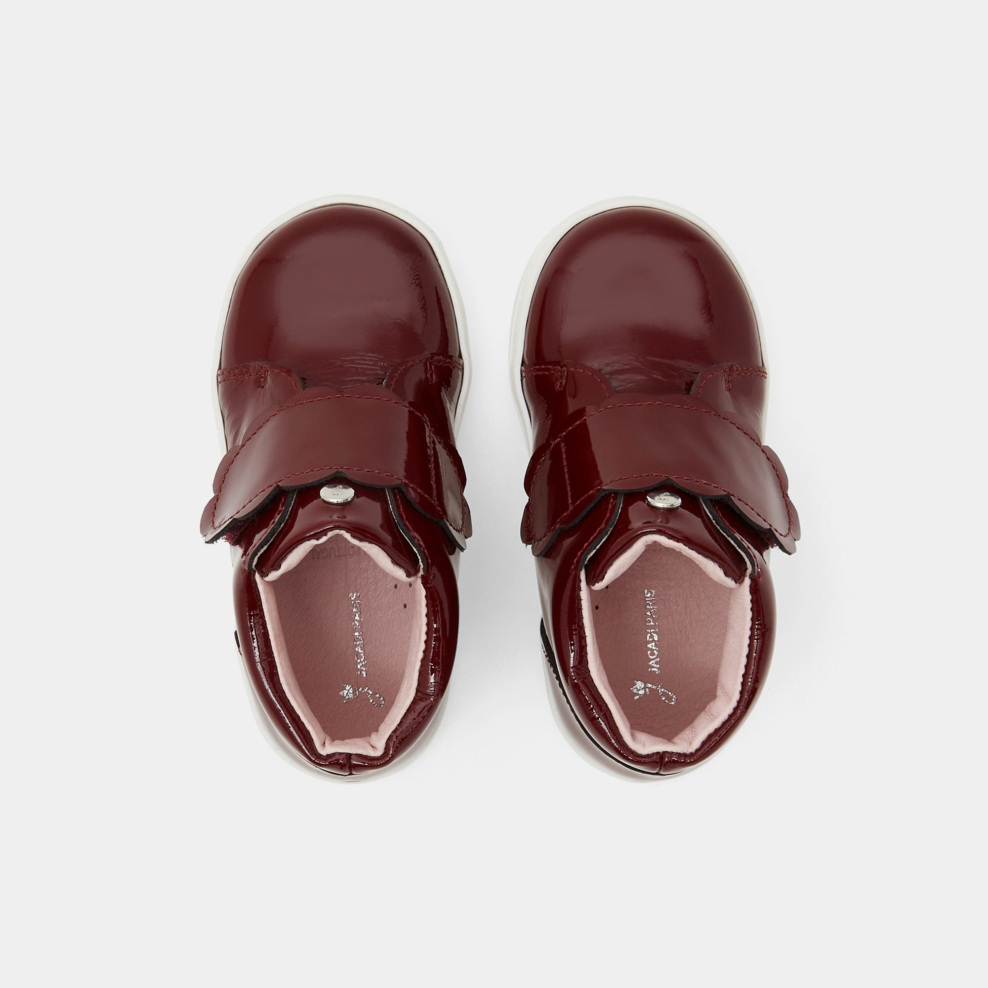 21 QTY / BORDEAUX CHAUSSURES CUIR FAUVETTE