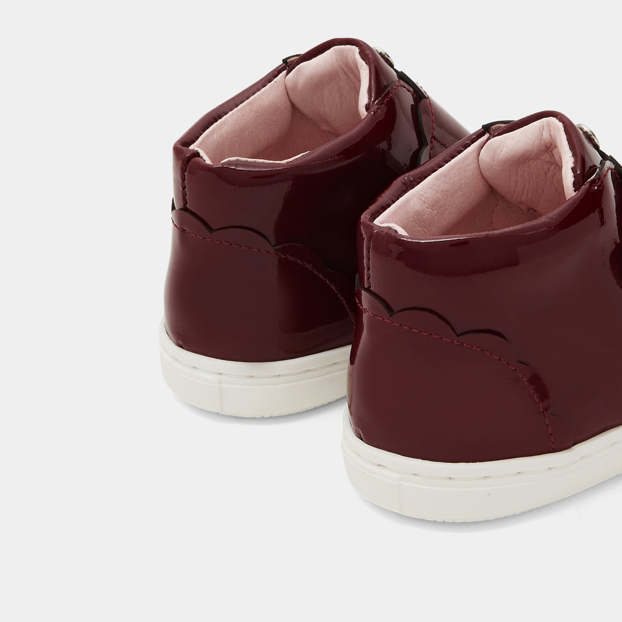 21 QTY / BORDEAUX CHAUSSURES CUIR FAUVETTE