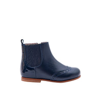 Altesse leather boots - Navy