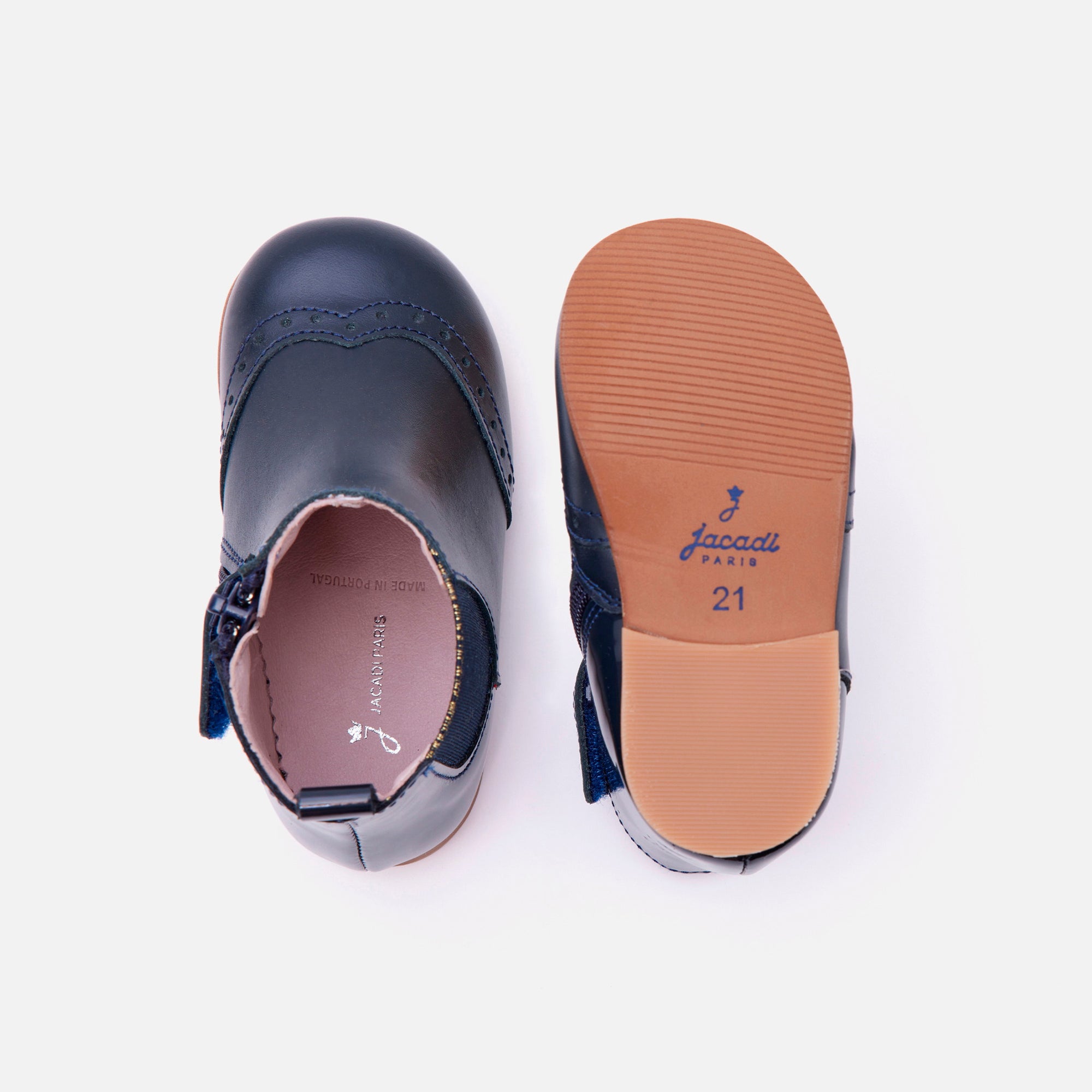 184 QTY / MARINE JACADI CHAUSSURES CUIR ALTESSE