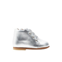 33 QTY / ARGENT CHAUSSURES CUIR MARIONNETTE COL
