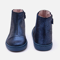 48 QTY / BLEU CHAUSSURES CUIR AGDALINE