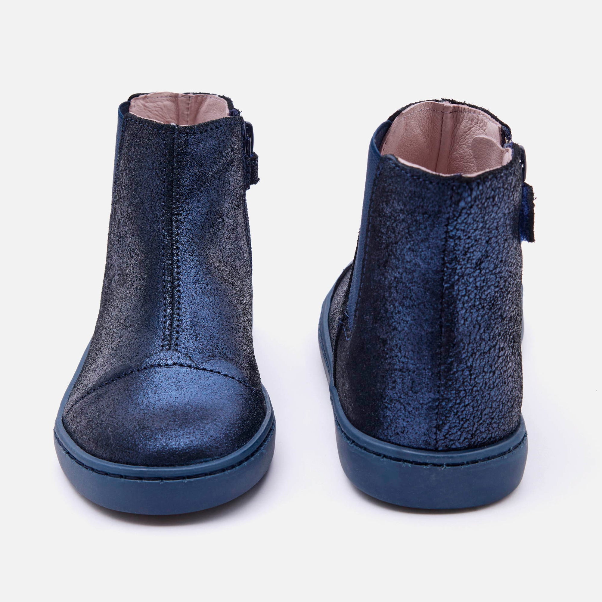 48 QTY / BLEU CHAUSSURES CUIR AGDALINE