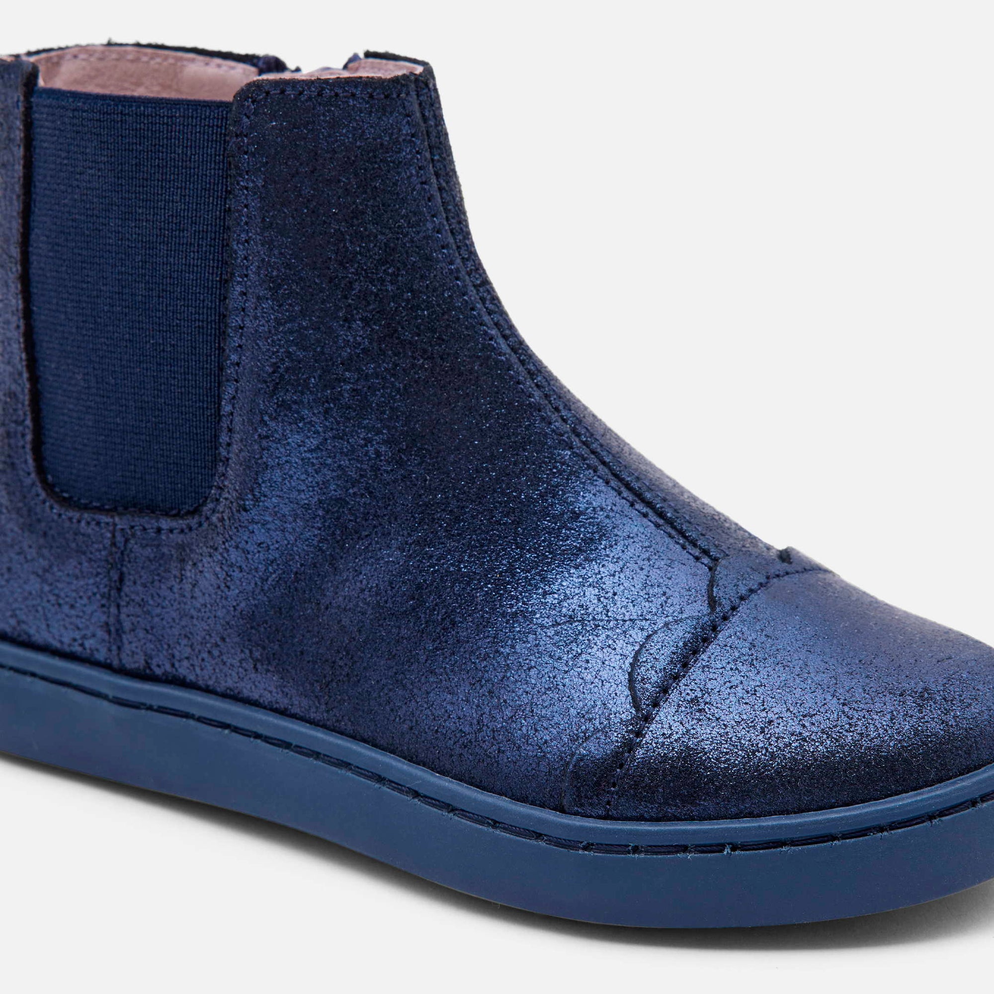 48 QTY / BLEU CHAUSSURES CUIR AGDALINE