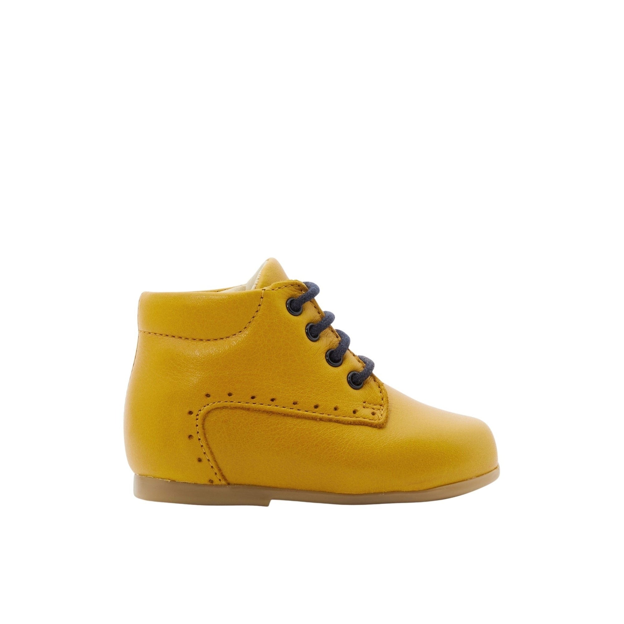 39 QTY / JAUNE VIF CHAUSSURES CUIR FRIMOUSSE COL