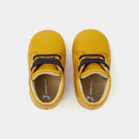 39 QTY / JAUNE VIF CHAUSSURES CUIR FRIMOUSSE COL