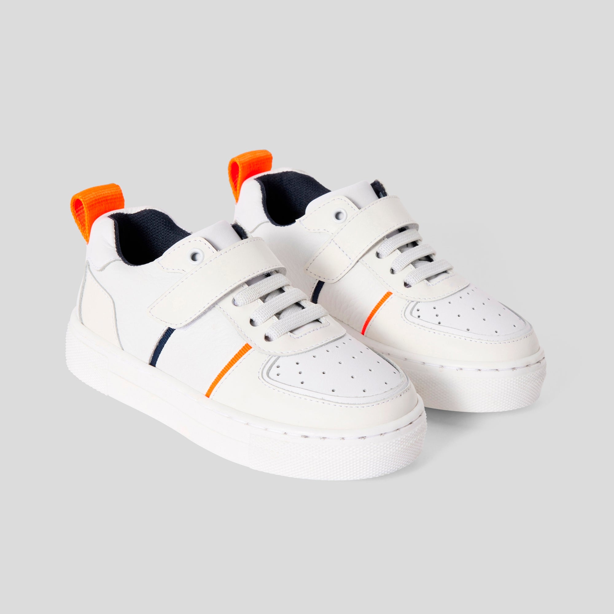 9 QTY / BLANC JACADI CHAUSSURES CUIR FRED 2