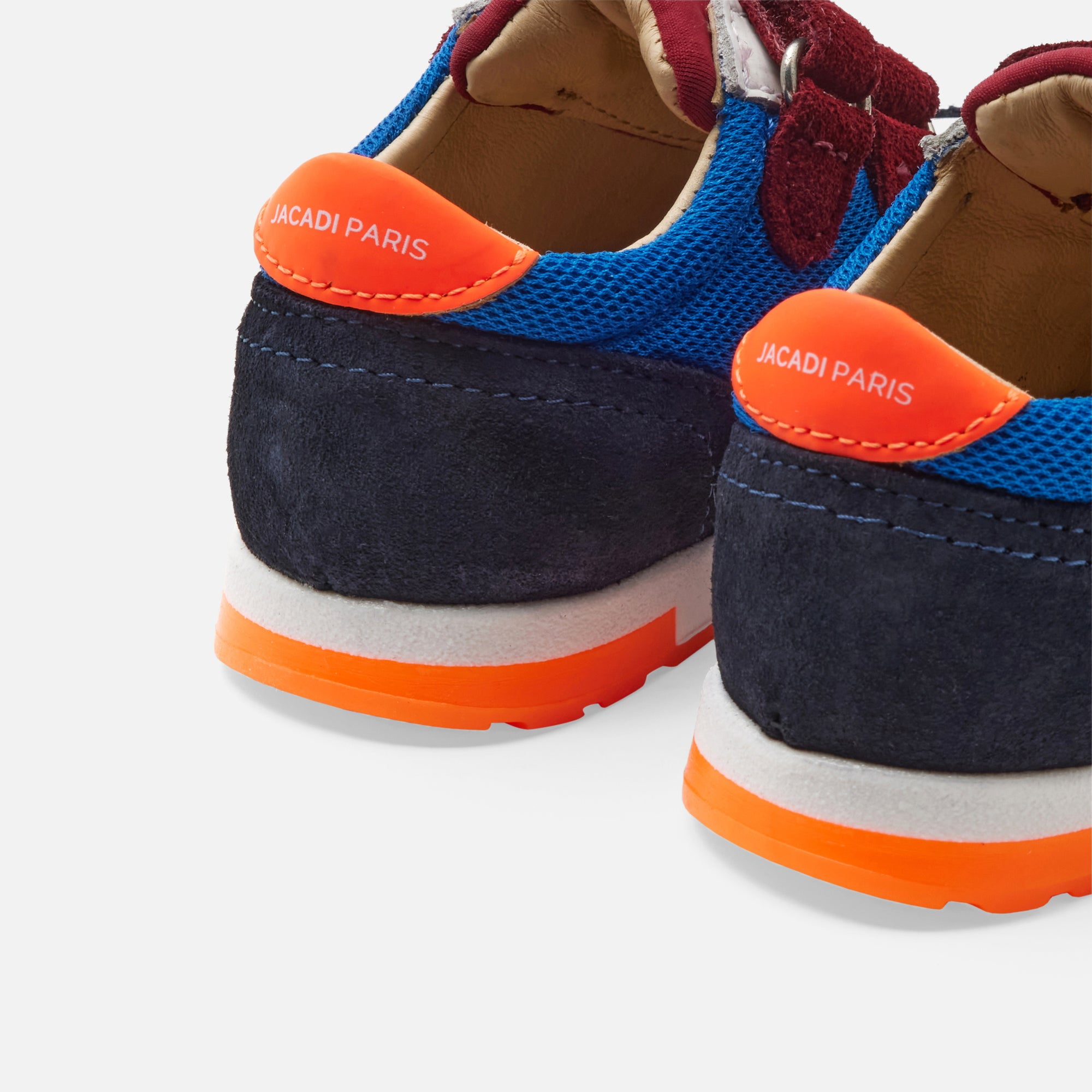 6 QTY / BLEU CHAUSSURES CUIR LUCKY BB REC