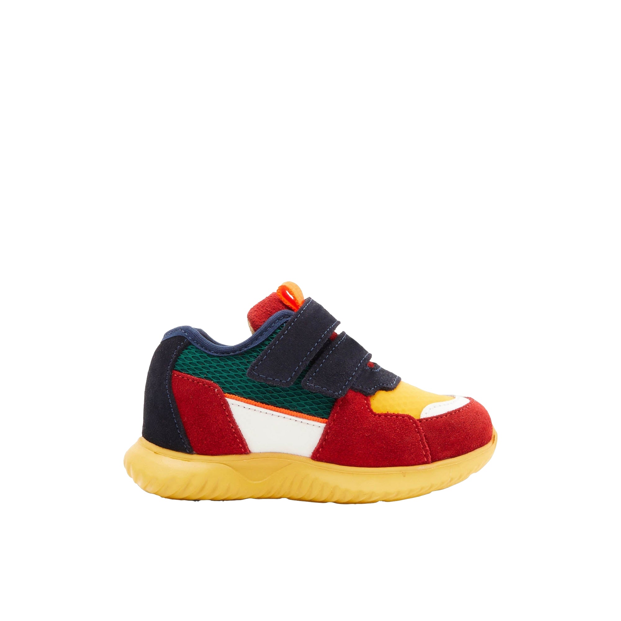 109 QTY / JAUNE/MULTICO CHAUSSURES CUIR ECLAIR BB