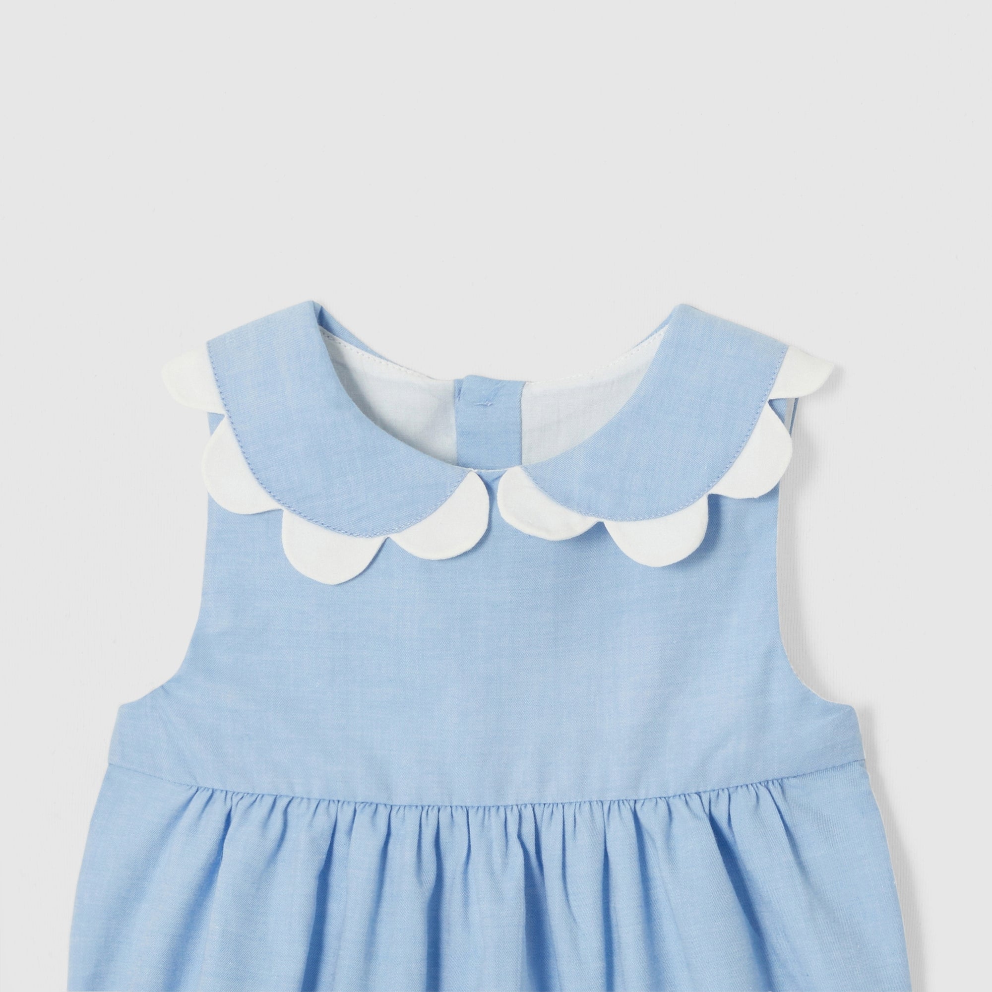 240 QTY / CHAMBRAY PAP COMBINAISON/ BLOOMER NANNY