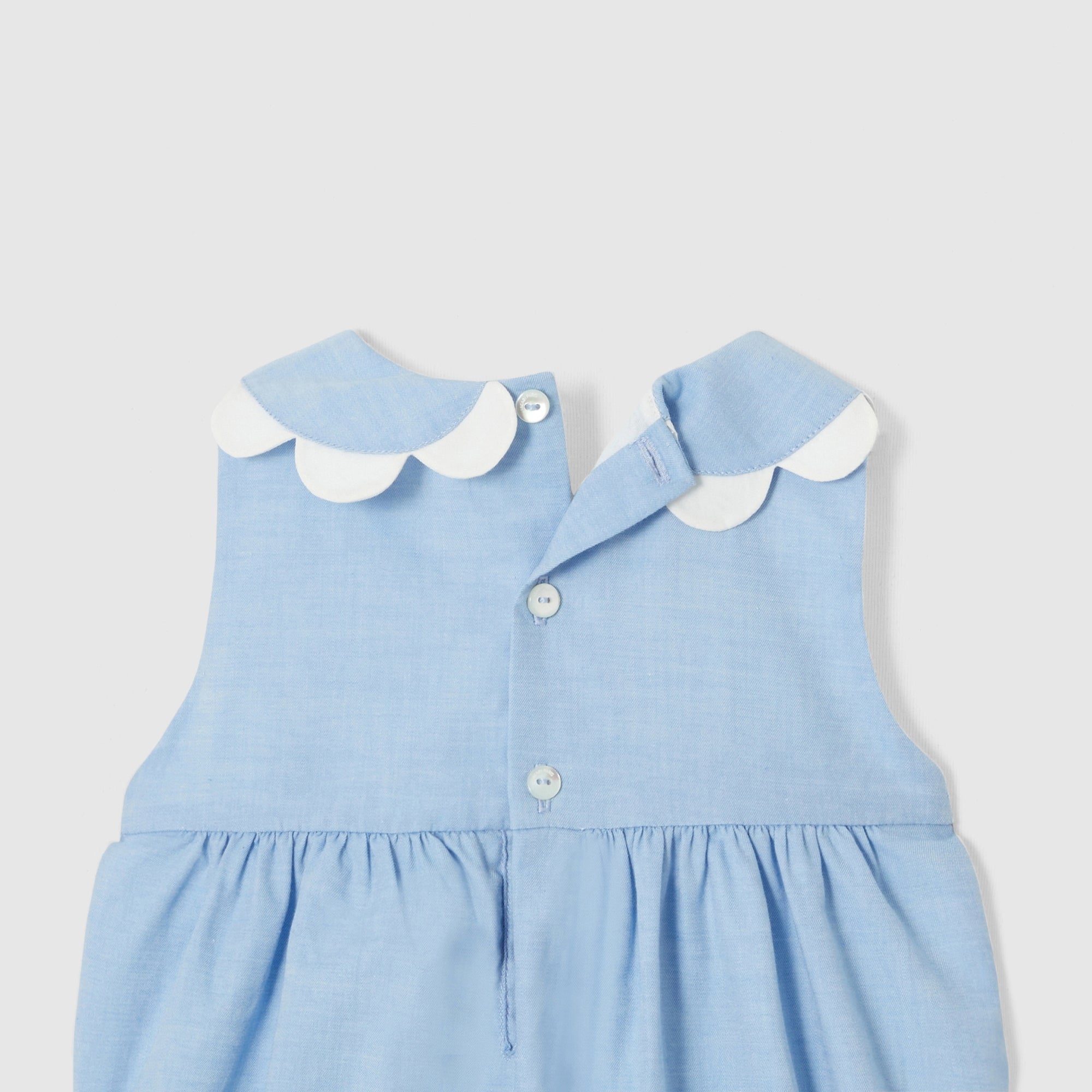 240 QTY / CHAMBRAY PAP COMBINAISON/ BLOOMER NANNY