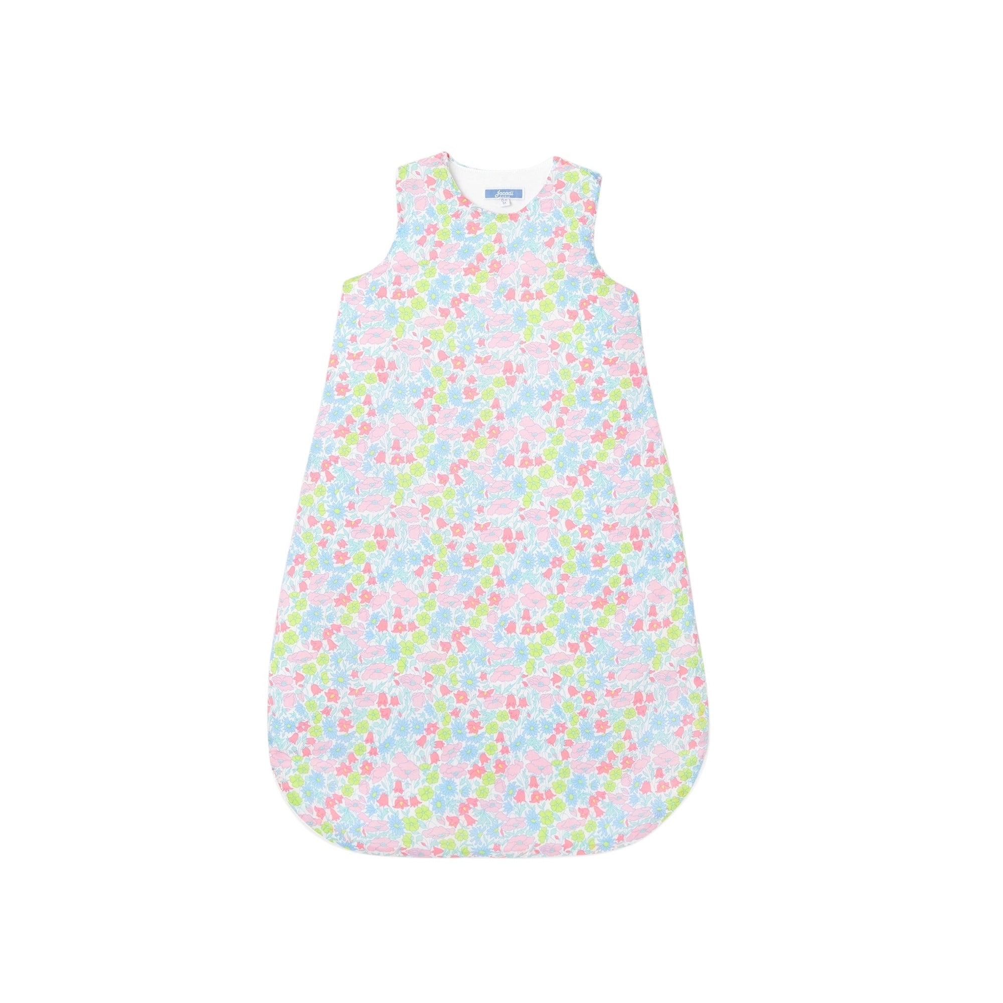 519 QTY / BLANC/MULTICO PUERICULTURE LINGE DE LIT GIGOTEUSE 0-6M LIBERTY TOUTE PETITE