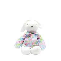 BLANC/MULTICO BLOUSE LIBERTY TOUTE PETITE LAPIN MM