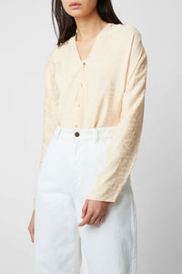 Blouse Doris Cloud - Banana