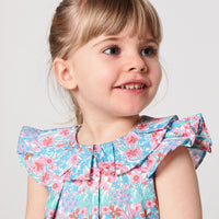 1 QTY / BLANC/MULTICO PAP TUNIQUE / BLOUSE NARMELLE
